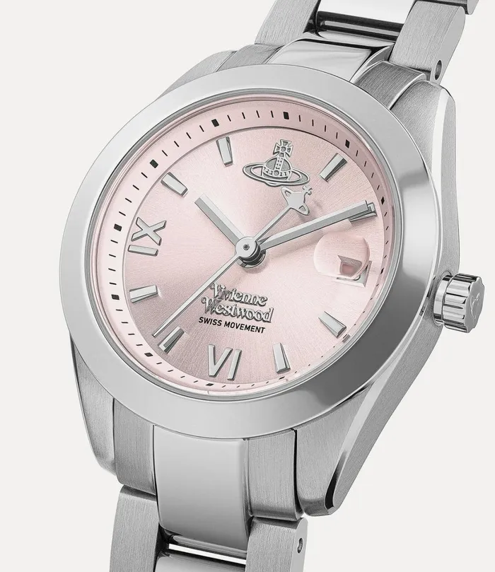 Vivienne Westwood Watches WomenMen Fenchurch Watch Silverpink