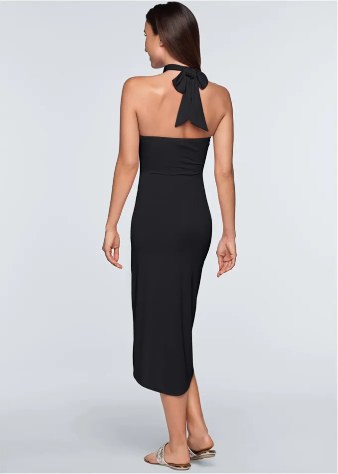 WATERFALL MAXI DRESS Black Women VENUS Sundresses
