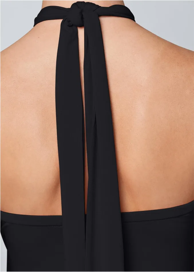 WATERFALL MAXI DRESS Black Women VENUS Sundresses