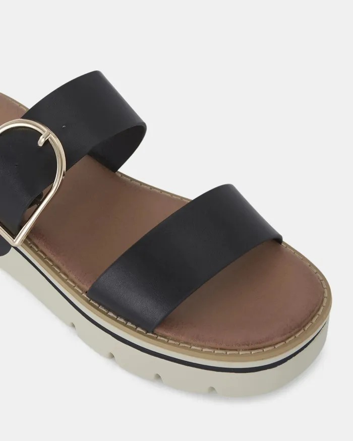 Wedges BRYN BLACK 8211 NOVO Shoes Women