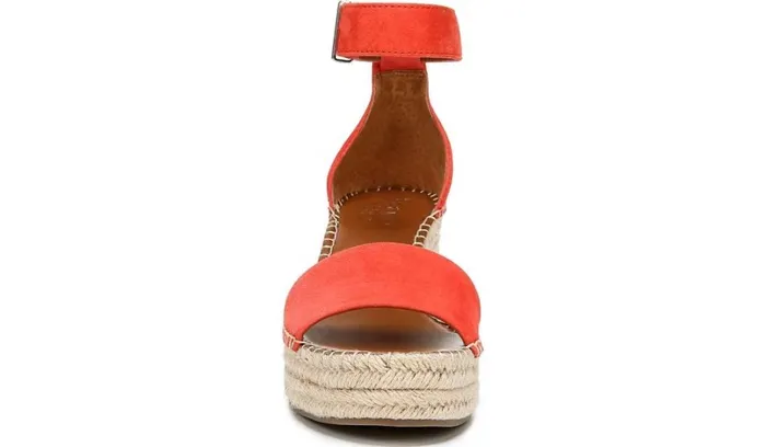 Wedges Women Franco Sarto Franco Clemens Espadrille Wedge Sandal Tangel Suede