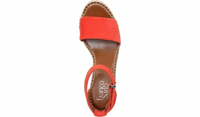 Wedges Women Franco Sarto Franco Clemens Espadrille Wedge Sandal Tangel Suede