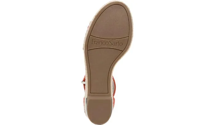 Wedges Women Franco Sarto Franco Clemens Espadrille Wedge Sandal Tangel Suede