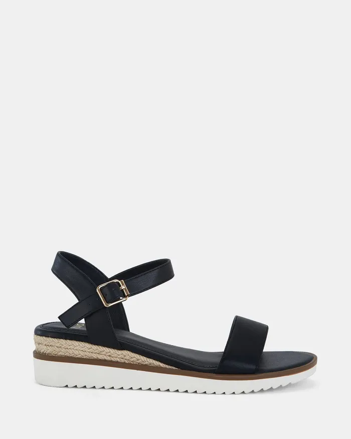 Wedges Women NOVO Shoes BARLETTA BLACK
