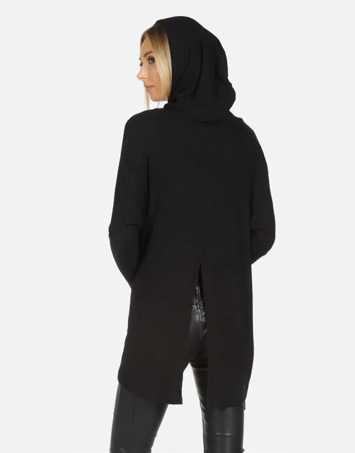 Women039s Bristol Stripe Skull Black Lauren Moshi Hoodies