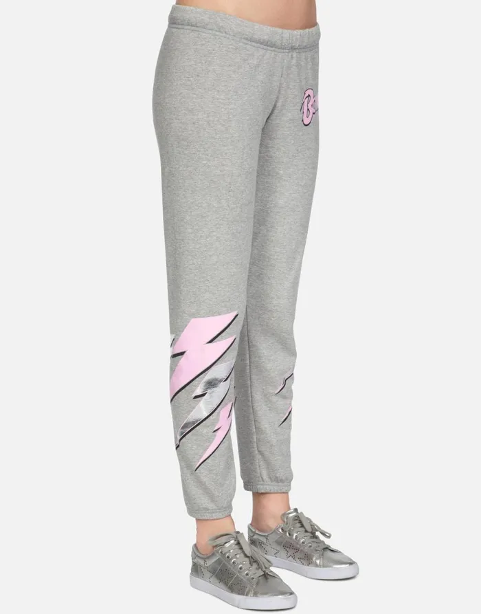 Women039s Brynn Bowie Stardust Heather Grey Lauren Moshi Long Sweatpants