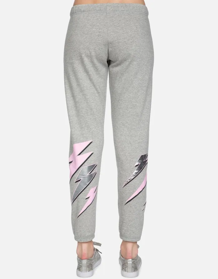 Women039s Brynn Bowie Stardust Heather Grey Lauren Moshi Long Sweatpants