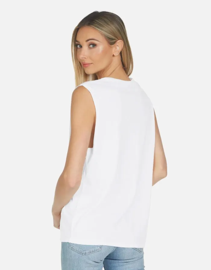 Women039s Kel X Elvis Presley Cadillac White Lauren Moshi Short Sleeve