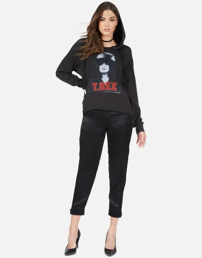 Women039s Marisa TRex The Slider Onyx Lauren Moshi Hoodies