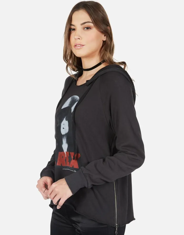 Women039s Marisa TRex The Slider Onyx Lauren Moshi Hoodies