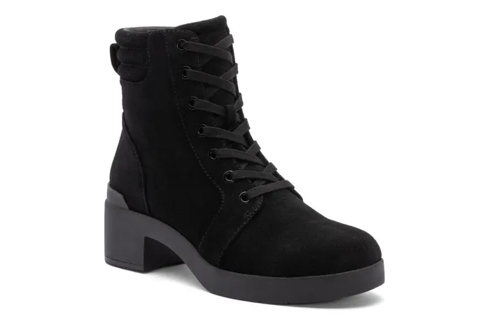 Women ABEO Footwear Boots Capital Lace Black