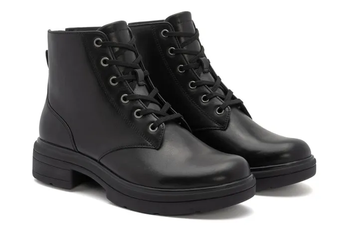 Women ABEO Footwear Boots Vista Lace Black Women ABEO Footwear Boots Vista Lace Black