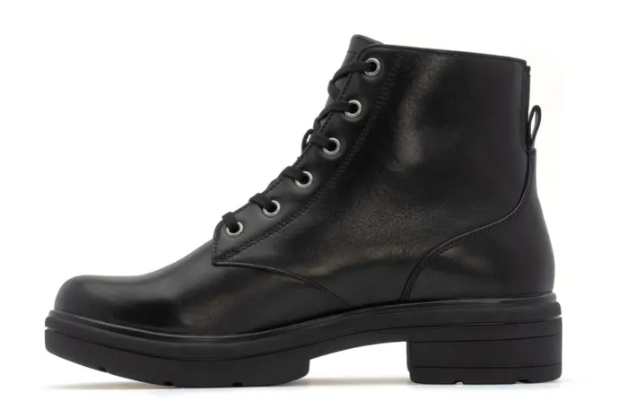 Women ABEO Footwear Boots Vista Lace Black Women ABEO Footwear Boots Vista Lace Black