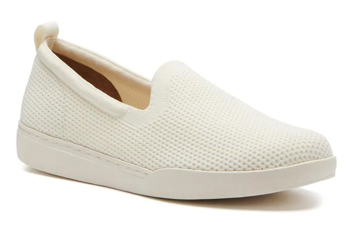Women ABEO Footwear Casual Shoes Encore Knit Slip On Coconut