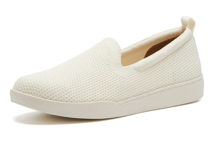 Women ABEO Footwear Casual Shoes Encore Knit Slip On Coconut Women ABEO Footwear Casual Shoes Encore Knit Slip On Coconut