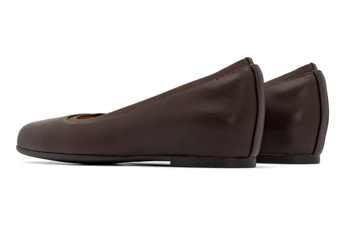 Women ABEO Footwear Dress Cadence Ballet Dark Brown Women ABEO Footwear Dress Cadence Ballet Dark Brown
