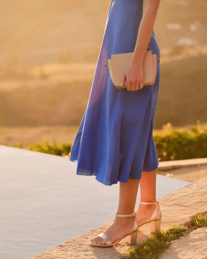 Women ABEO Footwear Dress Tempo Strap Light Gold Leather Women ABEO Footwear Dress Tempo Strap Light Gold Leather