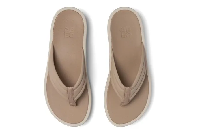 Women ABEO Footwear Sandals Paseo Thong Sandal Cuban Sand Women ABEO Footwear Sandals Paseo Thong Sandal Cuban Sand