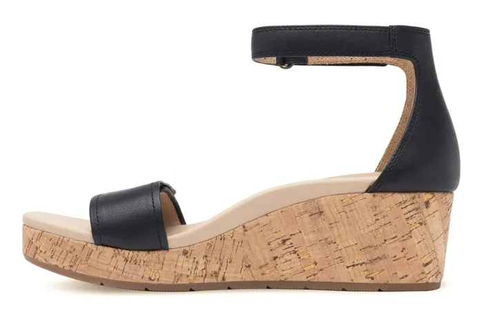 Women ABEO Footwear Sandals Riviera Ankle Sandal Black Nubuck Women ABEO Footwear Sandals Riviera Ankle Sandal Black Nubuck