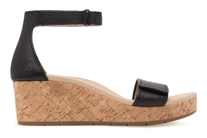 Women ABEO Footwear Sandals Riviera Ankle Sandal Black Nubuck Women ABEO Footwear Sandals Riviera Ankle Sandal Black Nubuck