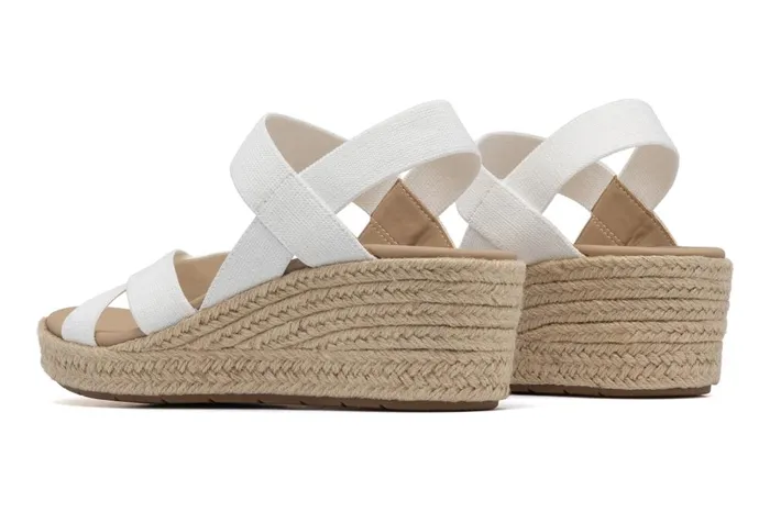 Women ABEO Footwear Sandals Riviera Stretch White Women ABEO Footwear Sandals Riviera Stretch White