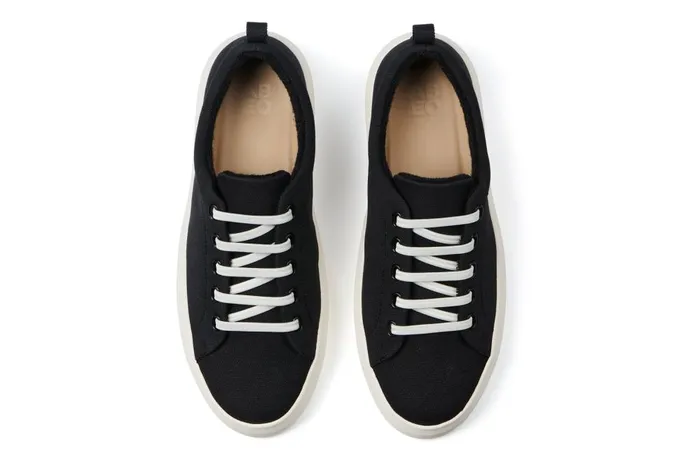 Women ABEO Footwear Sneakers Jumpstreet Bungee Black Canvas Women ABEO Footwear Sneakers Jumpstreet Bungee Black Canvas