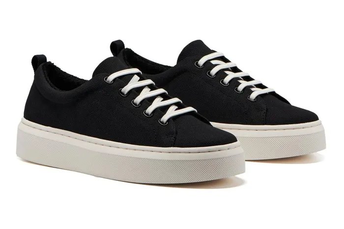 Women ABEO Footwear Sneakers Jumpstreet Bungee Black Canvas Women ABEO Footwear Sneakers Jumpstreet Bungee Black Canvas