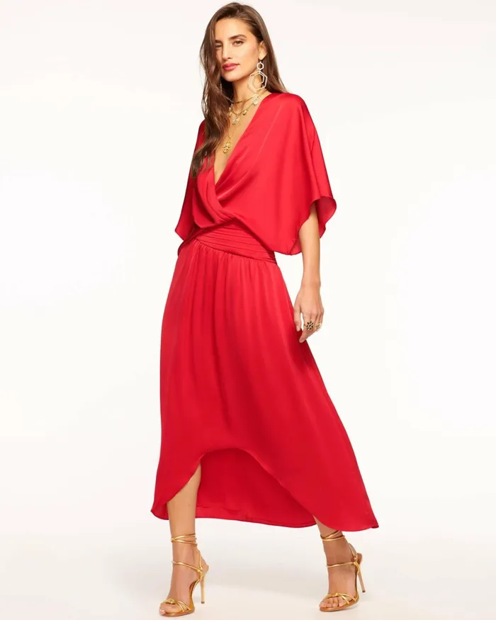 Women Adiel Wrap Midi Dress Black Ramy Brook Dresses Women Adiel Wrap Midi Dress Black Ramy Brook Dresses