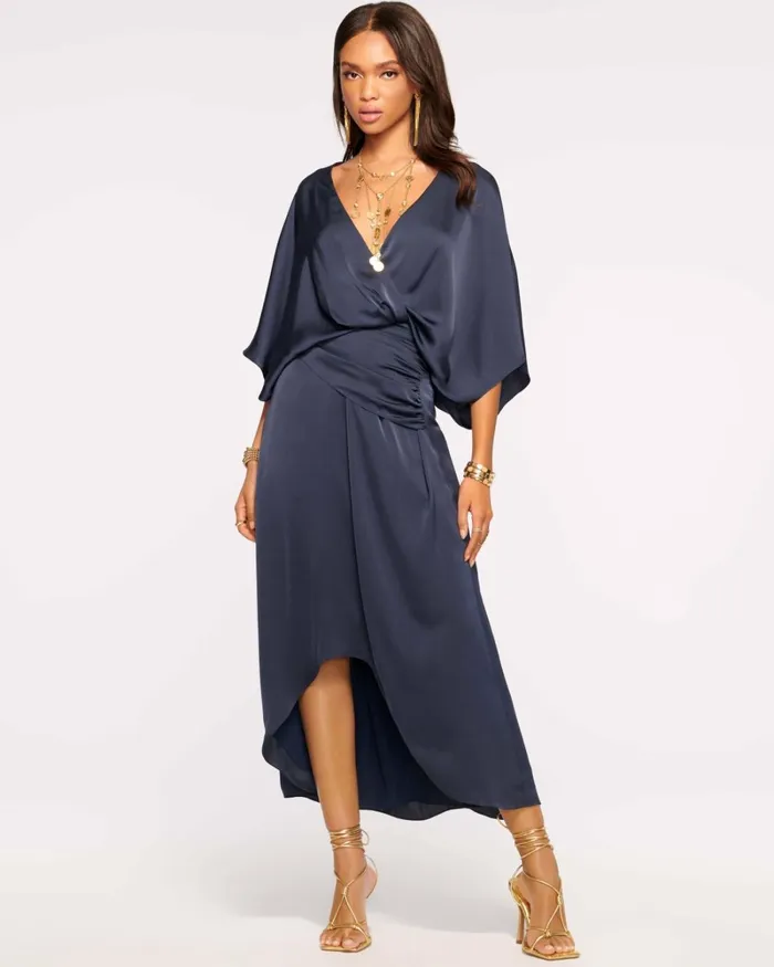 Women Adiel Wrap Midi Dress Black Ramy Brook Dresses Women Adiel Wrap Midi Dress Black Ramy Brook Dresses