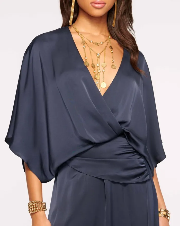 Women Adiel Wrap Midi Dress Black Ramy Brook Dresses Women Adiel Wrap Midi Dress Black Ramy Brook Dresses