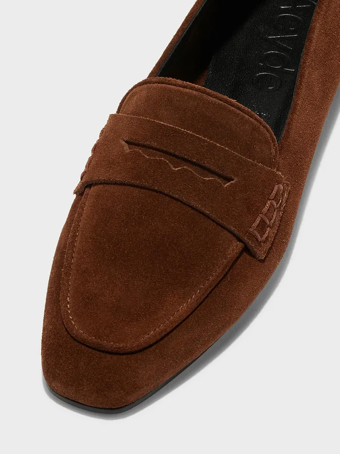 Women Alfie Suede Loafers Aeyde Loafers
