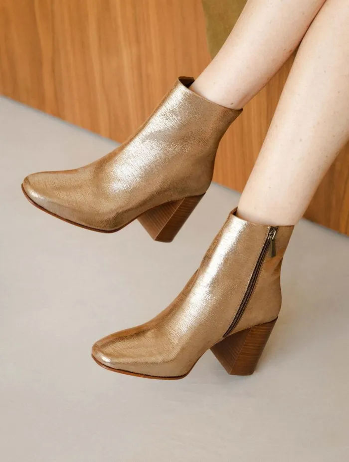 Women Ankle Boots Bobbies Carla Golden