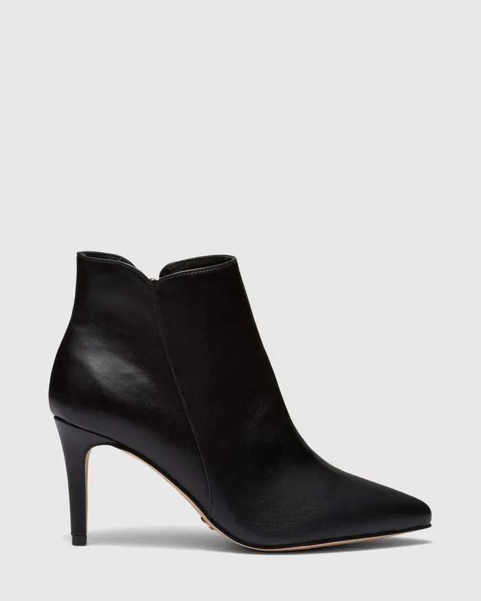Women Ankle Boots NOVO Shoes DELMONT BLACK