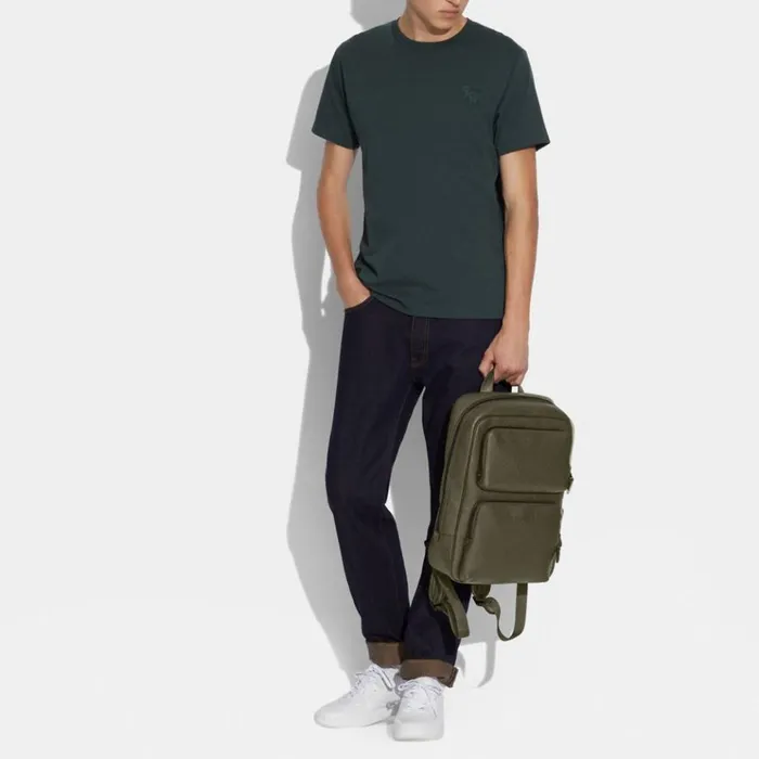Women Backpacks Coach Gotham Backpack Army Green
