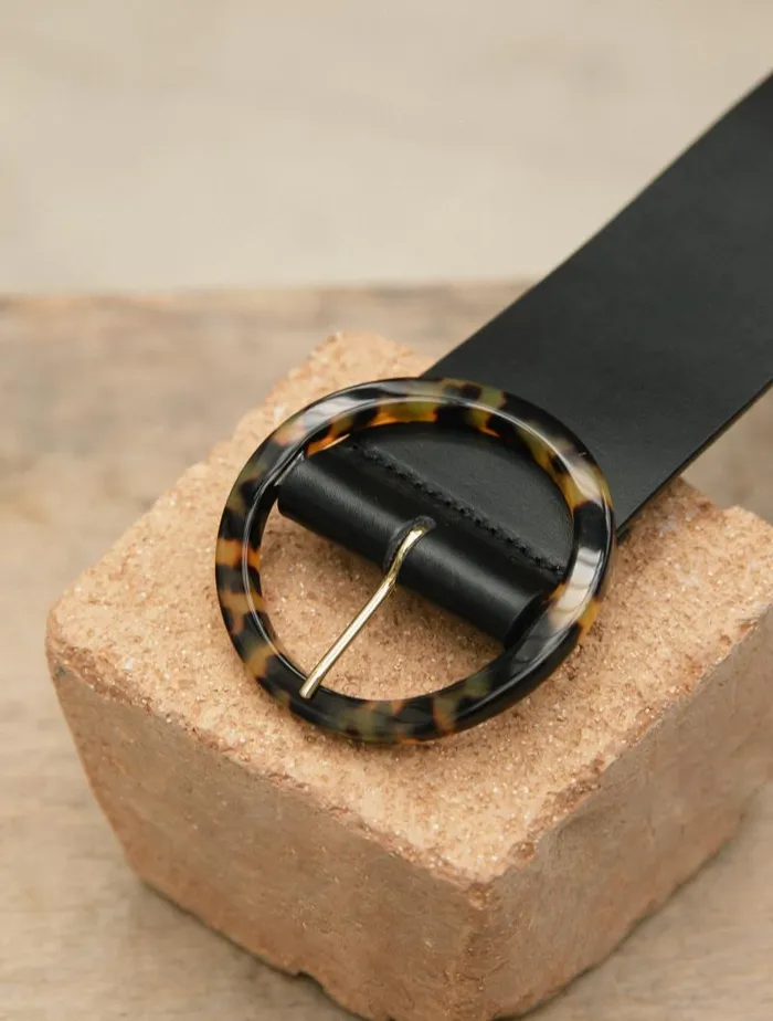 Women Belts Bobbies Oia Tenebrae Black