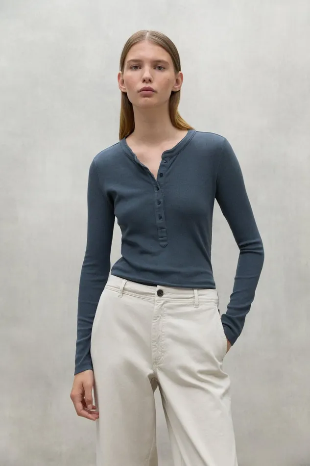 Women Blue Lille TShirt Ecoalf TShirts