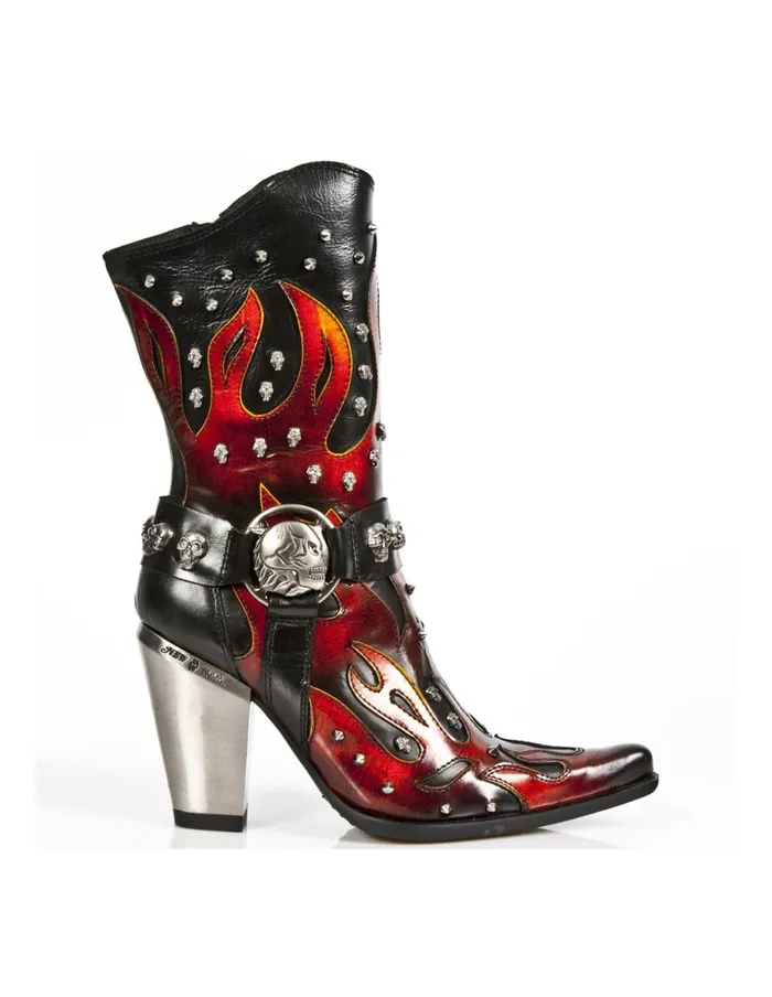 Women Boot Bull M7986C10 New Rock Heels Women Boot Bull M7986C10 New Rock Heels