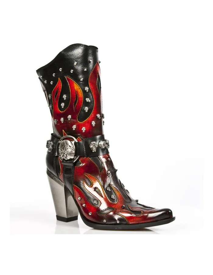 Women Boot Bull M7986C10 New Rock Heels Women Boot Bull M7986C10 New Rock Heels