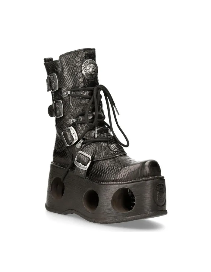 Women Boot Neptuno M373C414 New Rock High Heels Women Boot Neptuno M373C414 New Rock High Heels