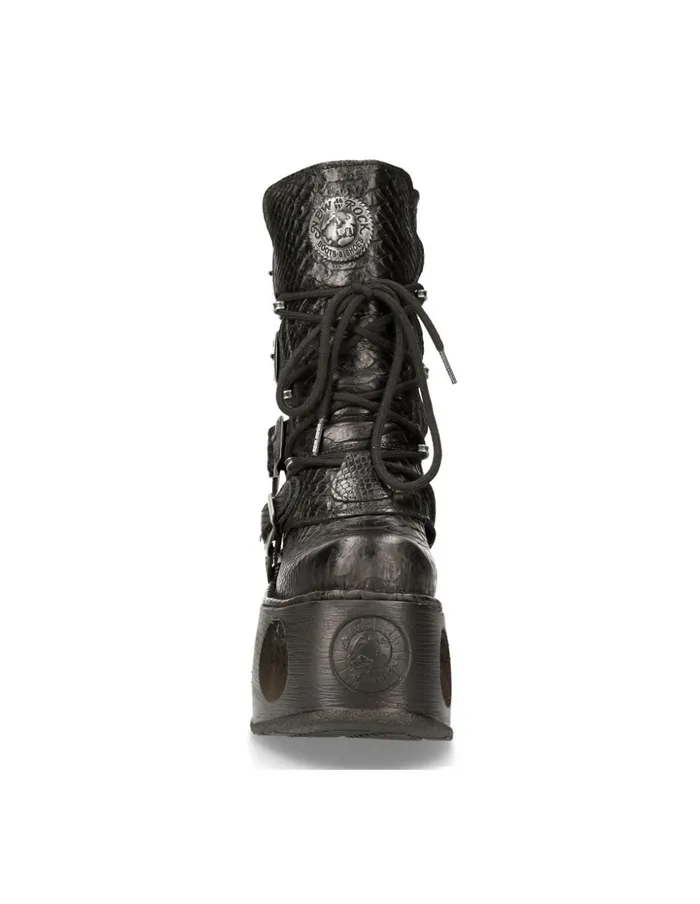 Women Boot Neptuno M373C414 New Rock High Heels Women Boot Neptuno M373C414 New Rock High Heels