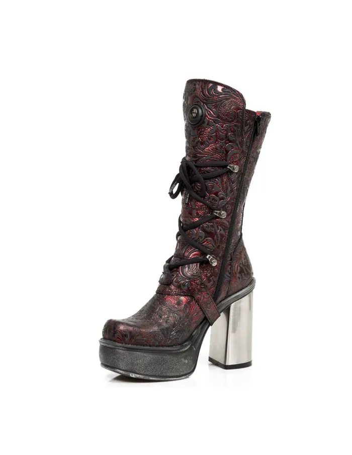 Women Boot Plataforma M9973C6 New Rock High Heels Women Boot Plataforma M9973C6 New Rock High Heels