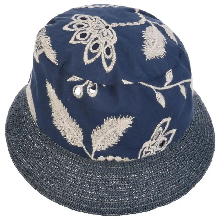 Women Bucket Hats Mayser Alva Bucket Fabric Hat Dark Blue Women Bucket Hats Mayser Alva Bucket Fabric Hat Dark Blue