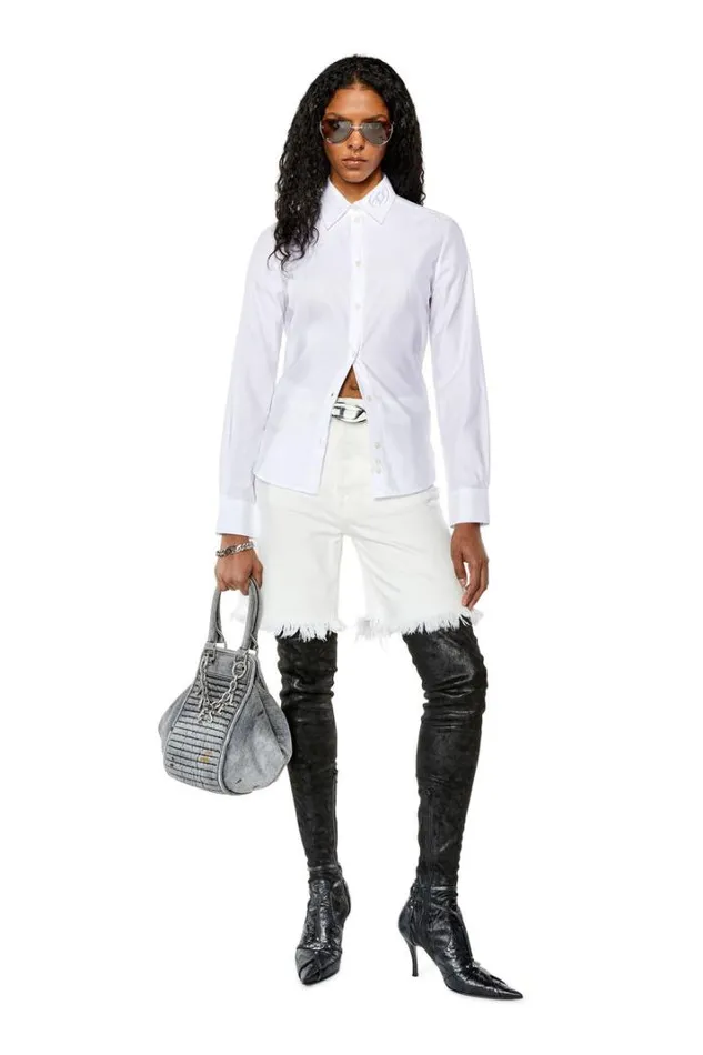 Women CGis White Diesel Shirts