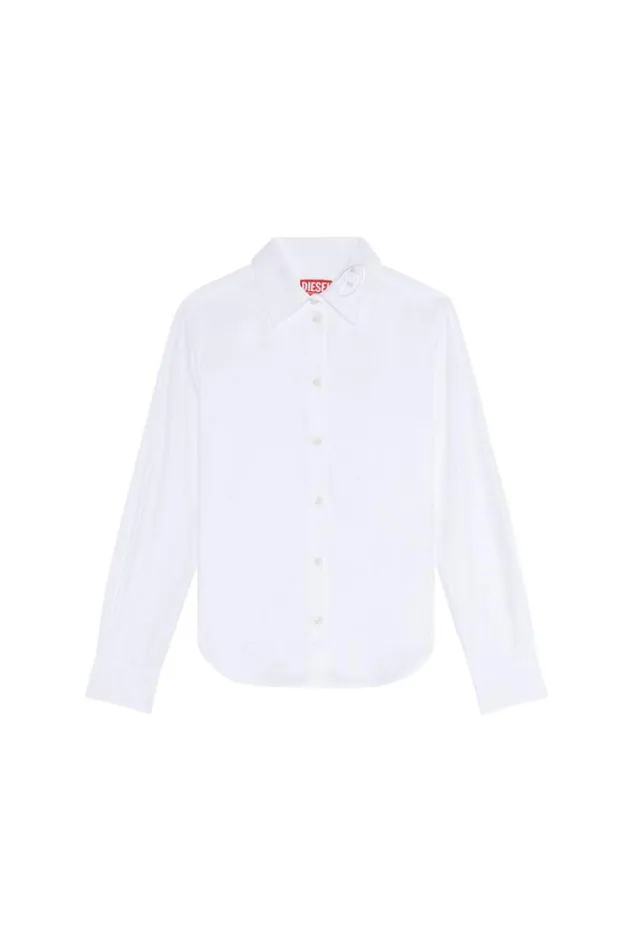 Women CGis White Diesel Shirts Women CGis White Diesel Shirts