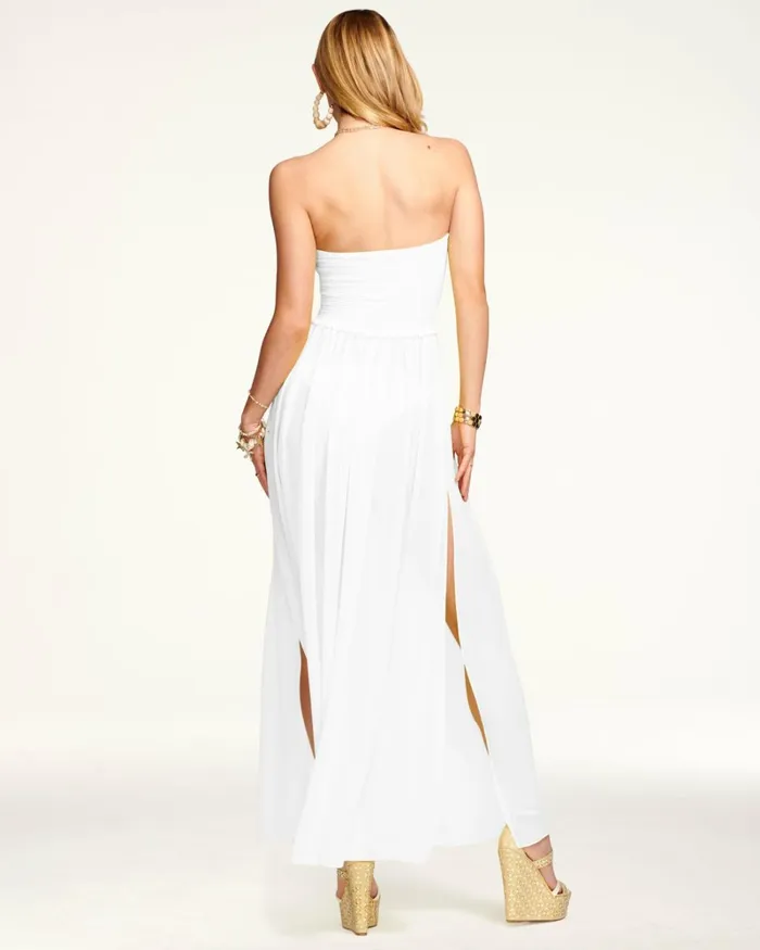 Women Calista Coverup Maxi Dress White Ramy Brook Swimwear Women Calista Coverup Maxi Dress White Ramy Brook Swimwear