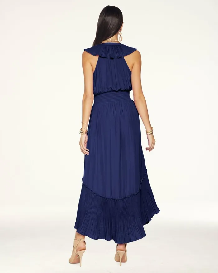 Women Camden Ruffle Maxi Dress Navy Ramy Brook Dresses Women Camden Ruffle Maxi Dress Navy Ramy Brook Dresses