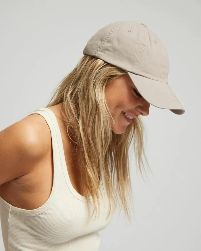 Women Caps Colorful Standard Organic Cotton Cap Faded Black