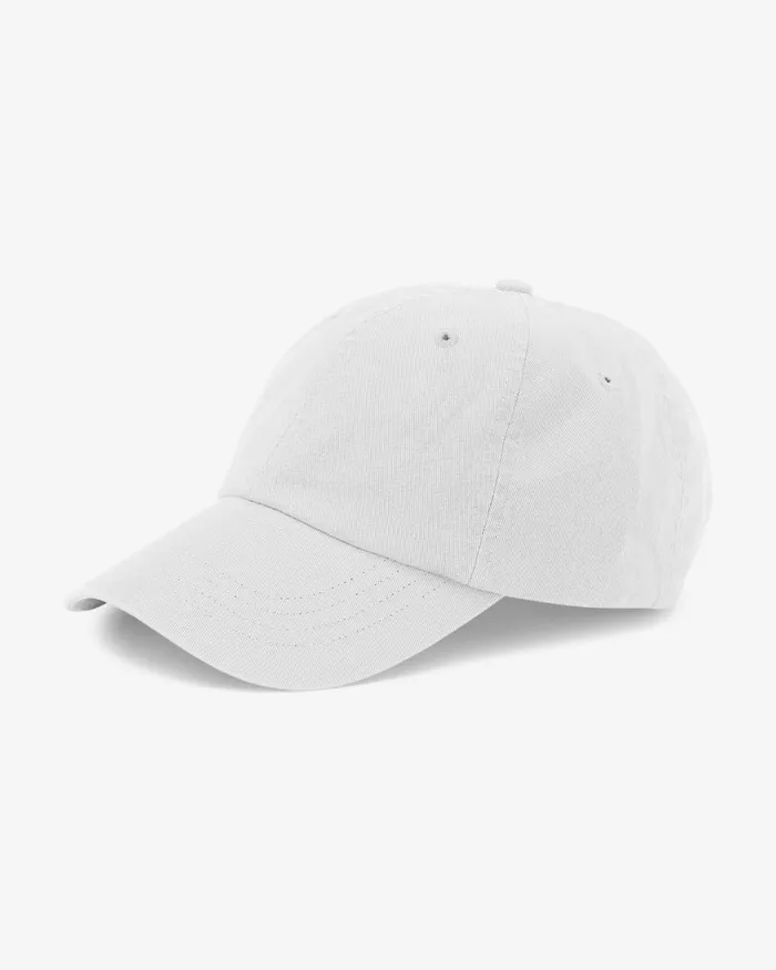 Women Caps Colorful Standard Organic Cotton Cap Optical White
