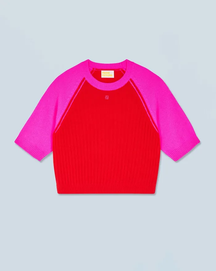 Women Cashmere Sweaters From Future Crewneck Sweater Bright Red