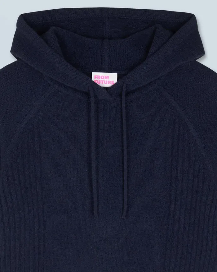 Women Cashmere Sweaters From Future Hoodie Sweater Navy
